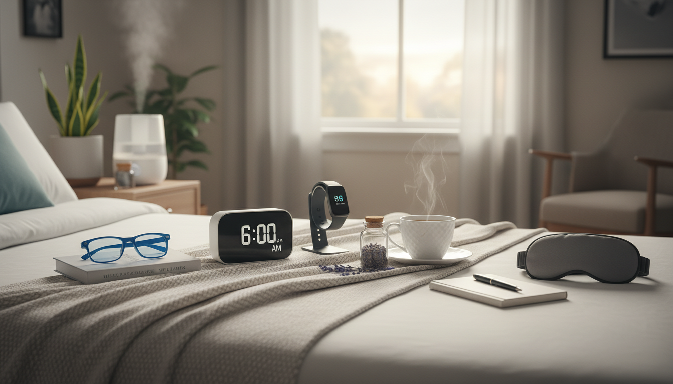 Editorial photograph for article about: 5 Evidence-Based Strategies to Improve Sleep Quality and Beat Insomnia in 2026