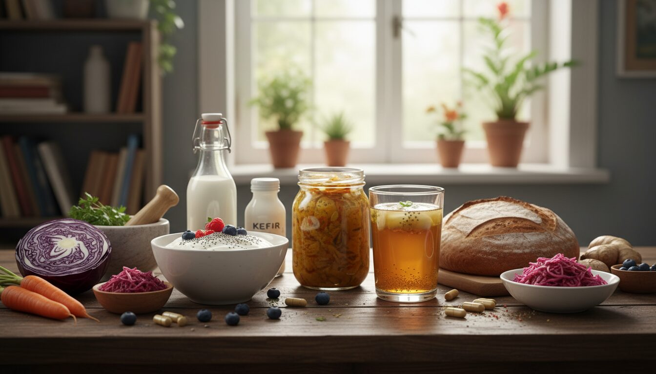 Editorial photograph for article about: The Complete Guide to Gut Health and Fermented Foods: Benefits, Risks, and Best Pract
