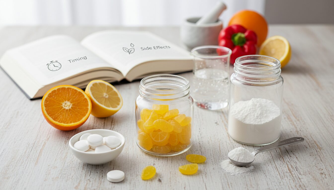 The Complete Guide to Vitamin C Supplements: Types, Dosages, and What Works Best